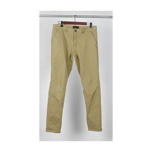 Men's Designer Slim Fit Khaki Chinos